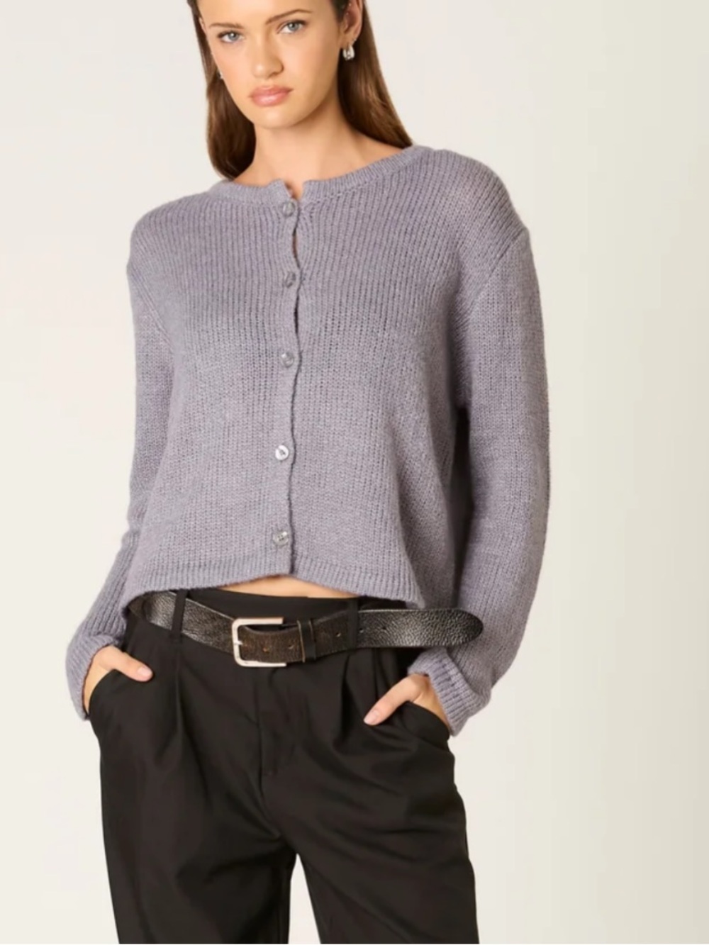 NIA ARIANA CARDIGAN wool blend S/M